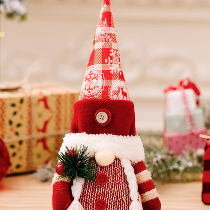 2-Pack Christmas Pointed Hat Gnomes