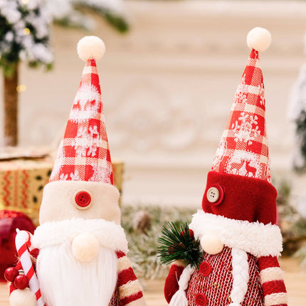 2-Pack Christmas Pointed Hat Gnomes