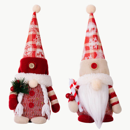 2-Pack Christmas Pointed Hat Gnomes