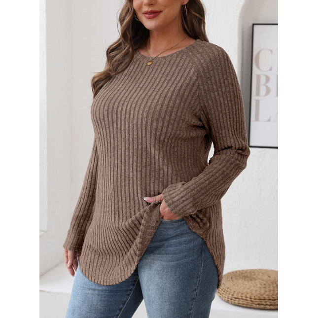 Round Neck Raglan Sleeve T-Shirt