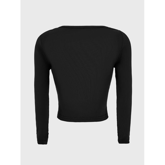 Scoop Neck Long Sleeve T-Shirt