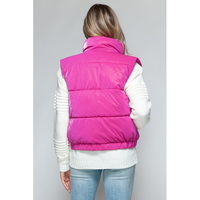 Snobbish Fine Fur Lining Quilted Vest