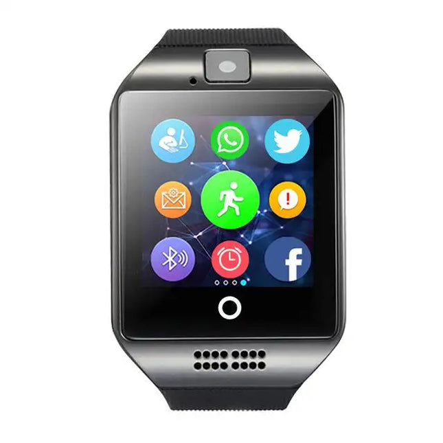 Color: Black - Bluetooth Camera Smart Watch