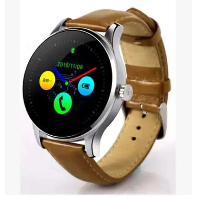 Color: Brown - The Vintage Smart Watch