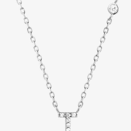 Q To U Zircon 925 Sterling Silver Necklace