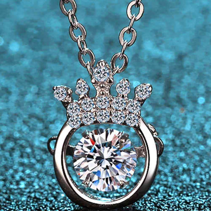 Moissanite 925 Sterling Silver Necklace