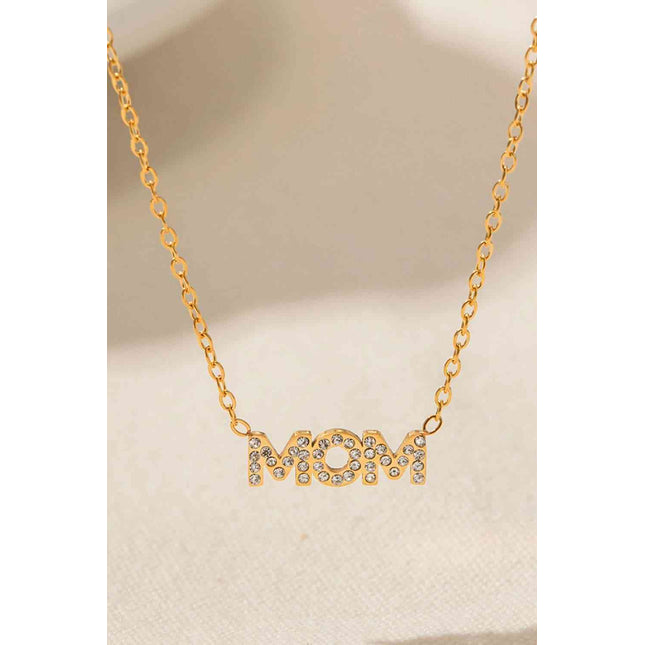 MOM Stainless Steel Necklace