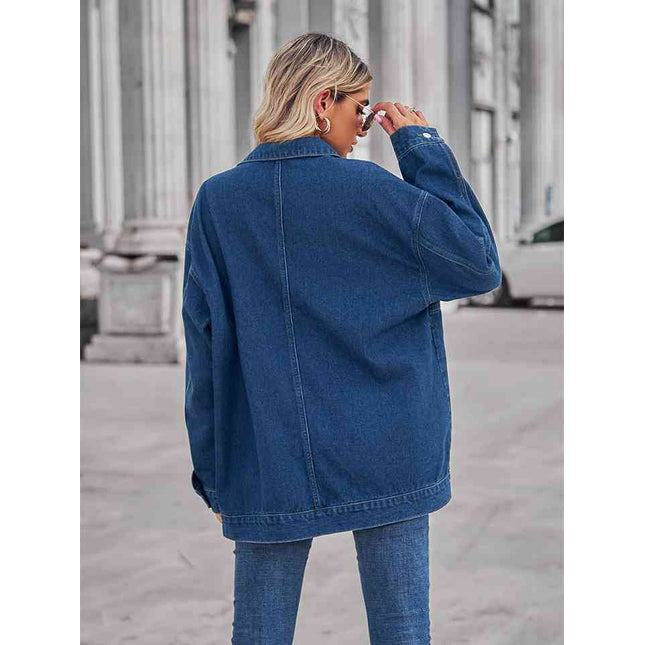 Dropped Shoulder Denim Jacket