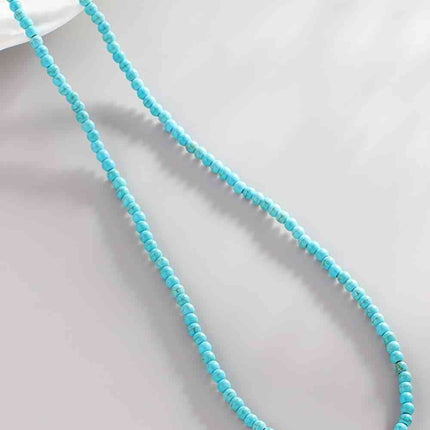 Turquoise & Pearl Necklace