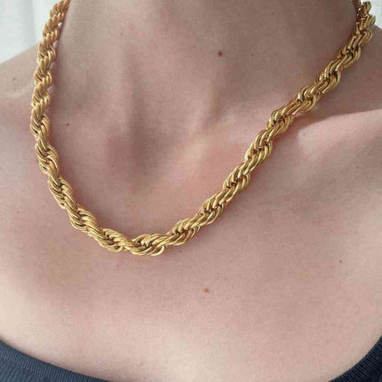 18K Gold-Plated Necklace