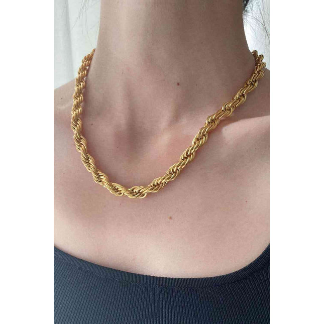 18K Gold-Plated Necklace