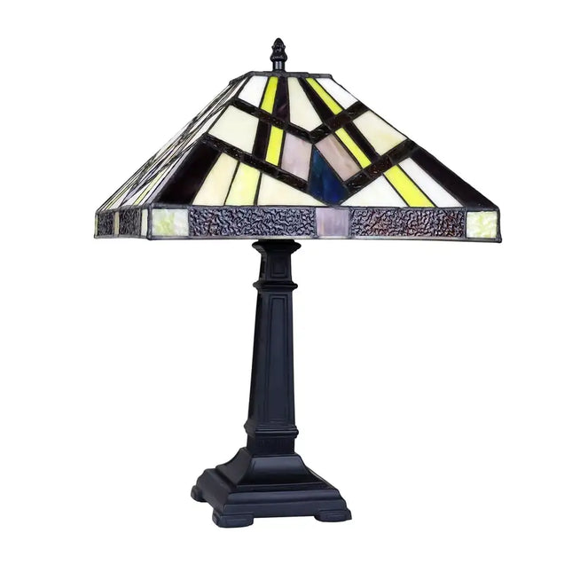 VINCENT Mission Tiffany-Style Blackish Bronze 1 Light