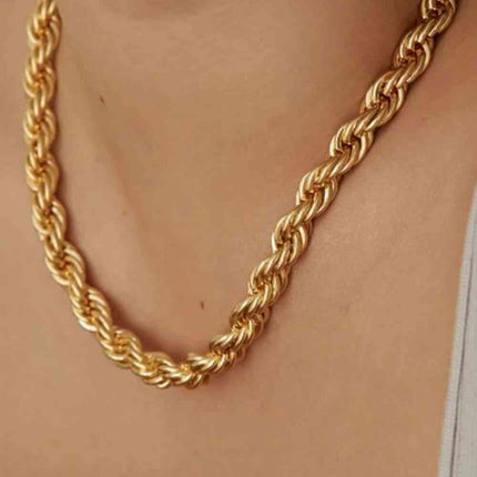 18K Gold-Plated Necklace