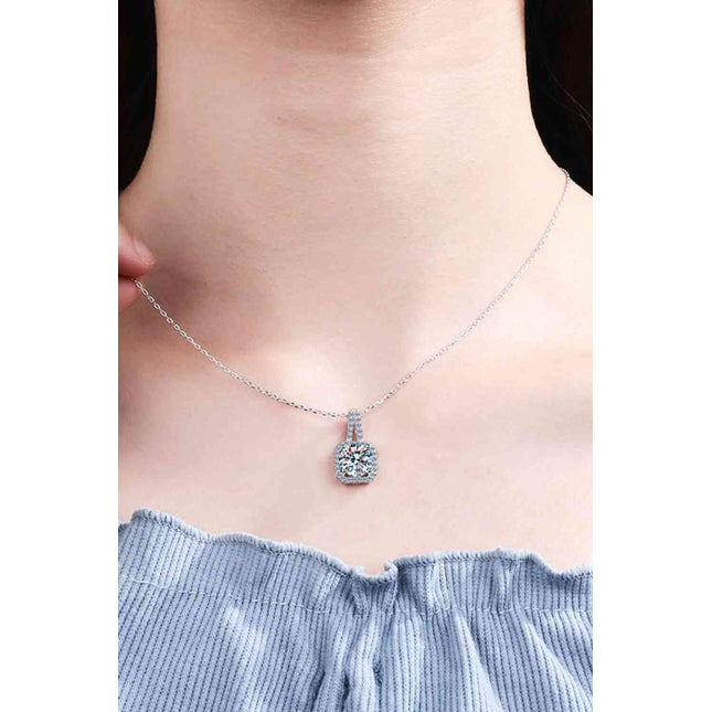 Adored 1 Carat Moissanite Necklace