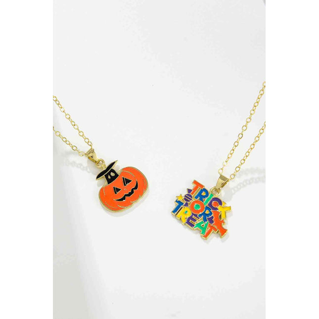 Two-Piece Halloween Theme Necklace Set