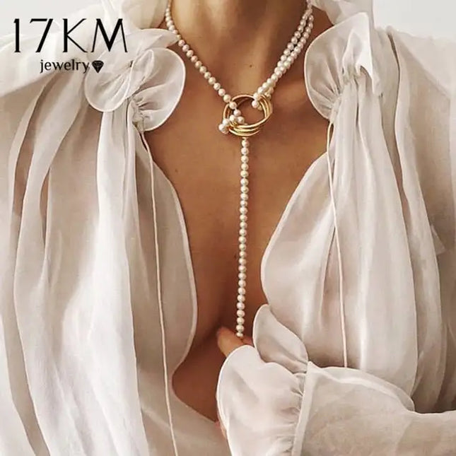  Pearl Pendant Necklace