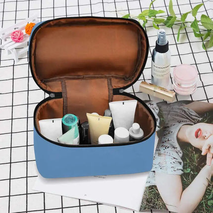 Uniquely You Cosmetic Bag,  Blue Gray  Travel Case